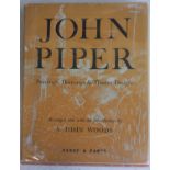 WOODS, S.J. John Piper Paintings, Drawings & Theatre Design. Faber & Faber, London. 1955 1st