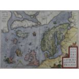 Abraham Ortelius – Septentrionalium Regionum Descrip. (map of the north Atlantic, Britain,