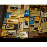 Two trays containing 23 modern boxed Corgi Classic trucks, to include 97781 Tate and Lyle set and