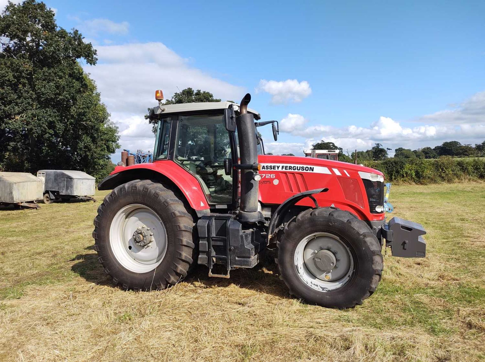 2018 Massey Ferguson 7726 Dyna 6 Approx. 4,250 Hrs 480/70 R30 620/70 R42 Tyres - Image 2 of 8