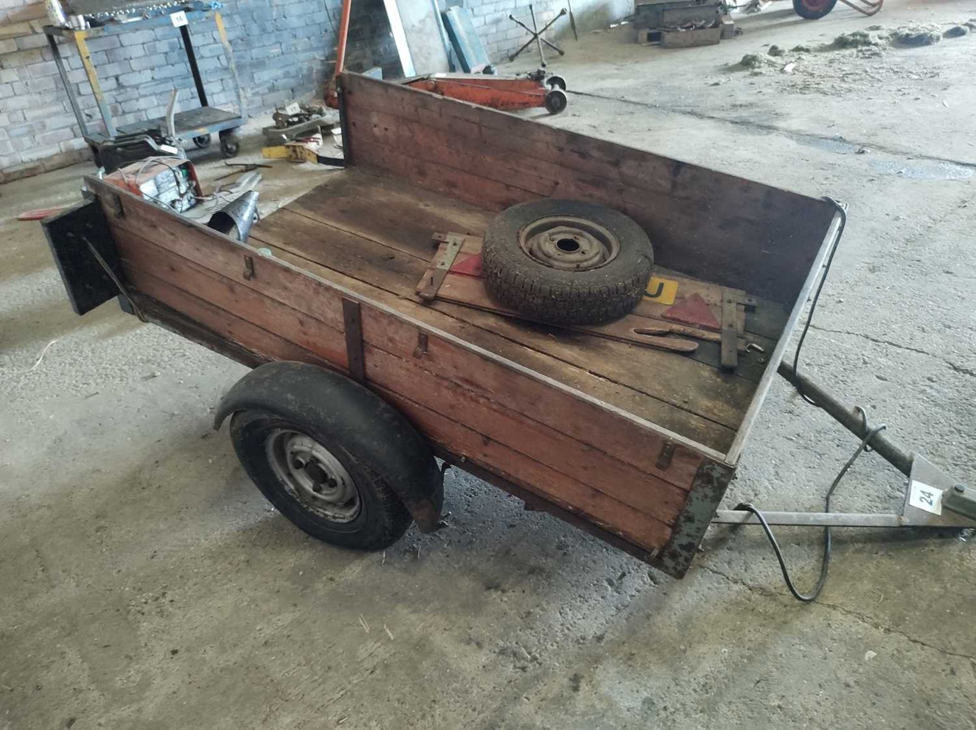 2 Wheel Vehicle Trailer