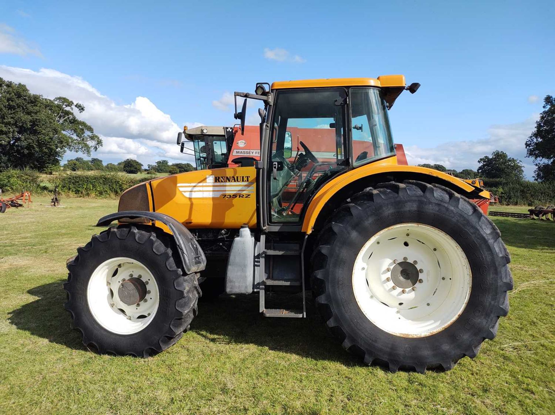 1999 Renault 735 RZ Tractor with 12,500 Hrs (Reg No. W617 HRT) - Image 2 of 8