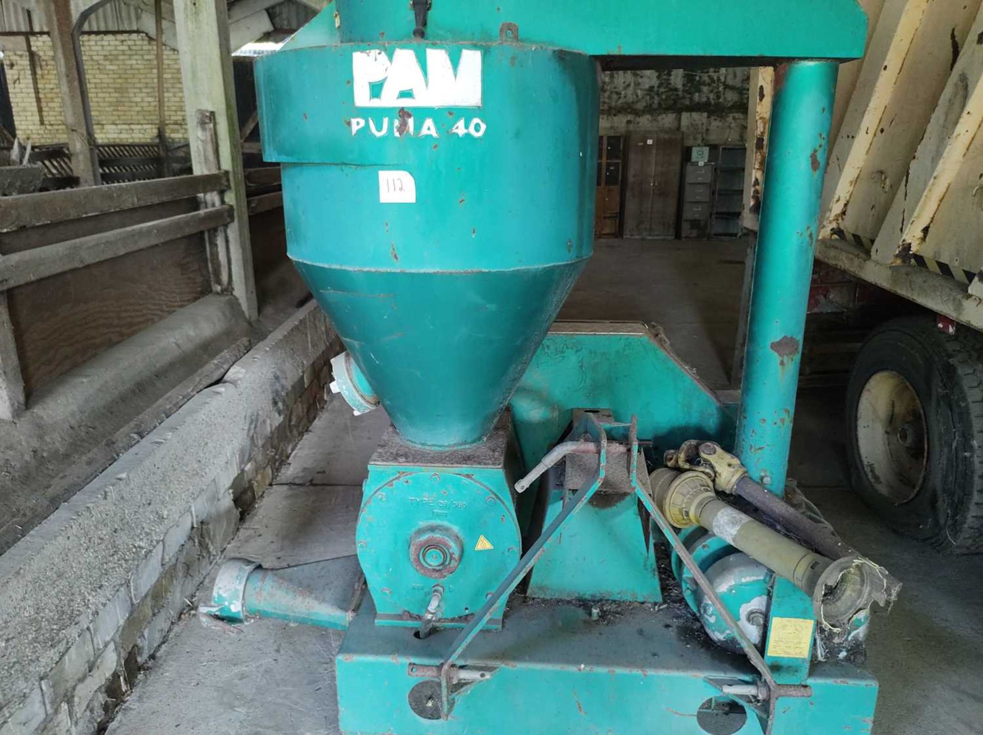 PAM Puma 40 PTO Blower and Set of Grain Blower Pipes