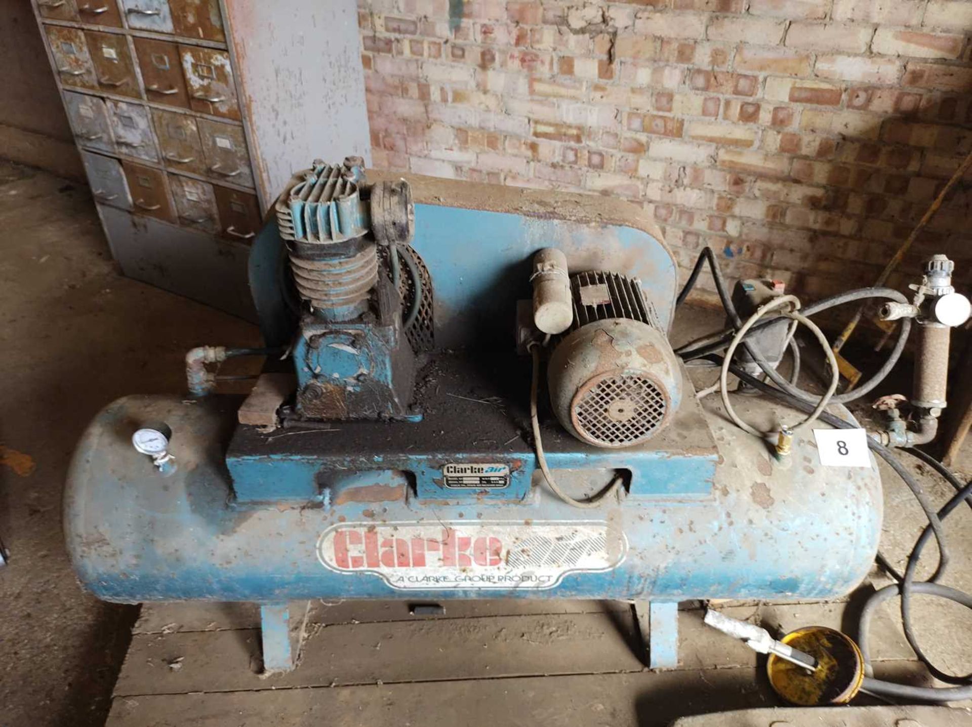 Clarke Air Compressor & Tools (With Certificate)