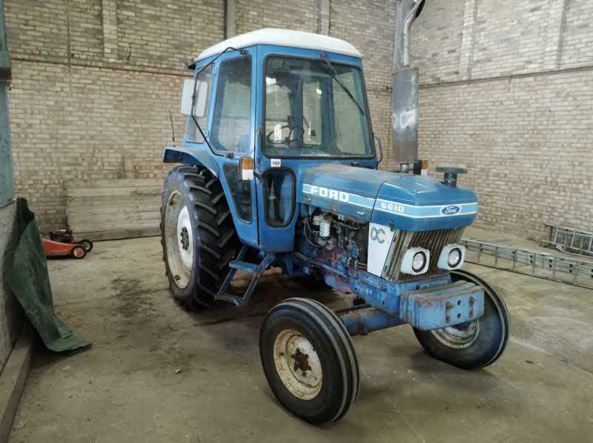 Ford 6610 2WD Tractor Owned Since New with Hours: 5,961 Registered, Replacement Engine with