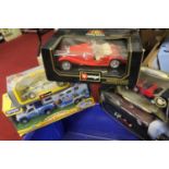 A boxed Breyer Stablemates lights and siren animal rescue set; together with various boxed diecast