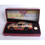 A Chinese Nascar Country anniversary diecast model racing car, boxed