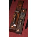 Two early 20th century beech block planes