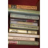 A box of miscellaneous books, many being Folio Society examples within slipcases, to include