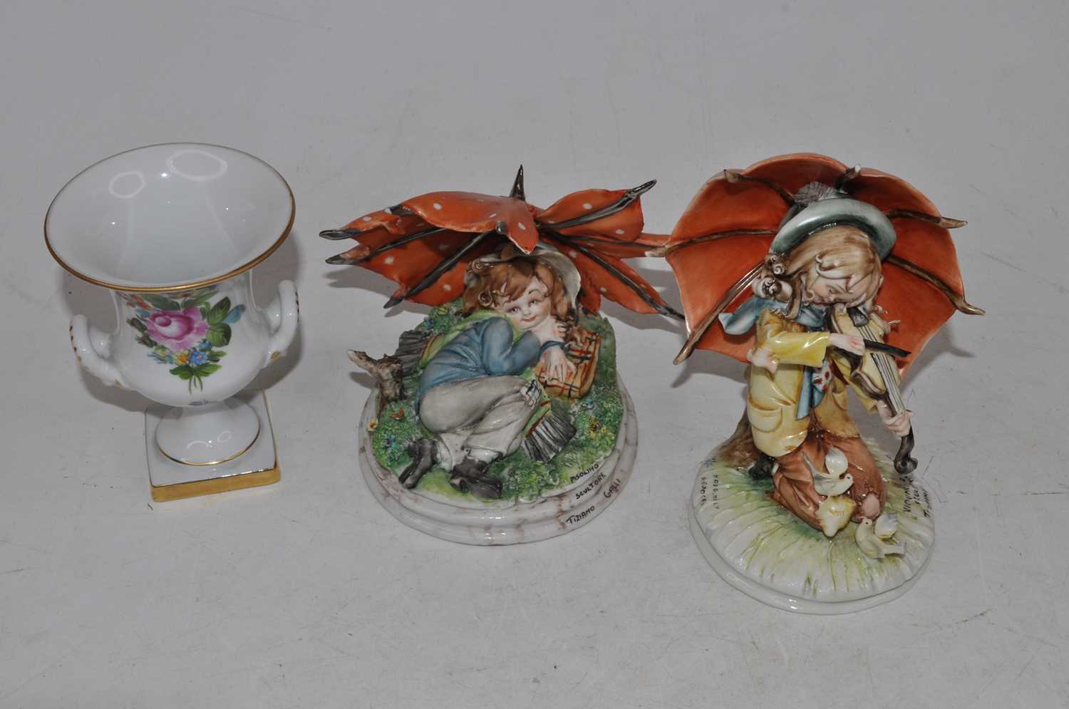 A collection of four Hummel figures, to include Appletree Boy, Feeding Time, Appletree Girl, and - Image 4 of 4