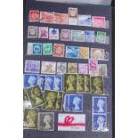 A stamp album and contents mainly being Australian and Israeli examples, with various loose