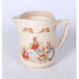 A 20th century Royal Doulton Bunnykins jug, h.11cm