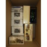 9 modern issue boxed models, to include a Liberty Classics 'Castrol' vintage tanker in green