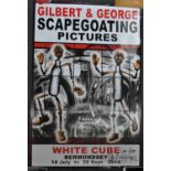 Gilbert & George (Italian b.1943 & British b.1942) - Scapegoating Pictures for the White Cube