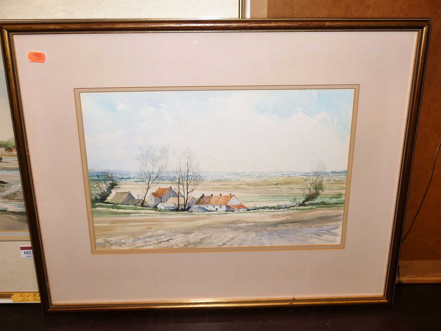 Jason Partner (1922-2005) - View of Woodbridge, watercolour, signed and dated '77 lower right, 33 - Image 6 of 8