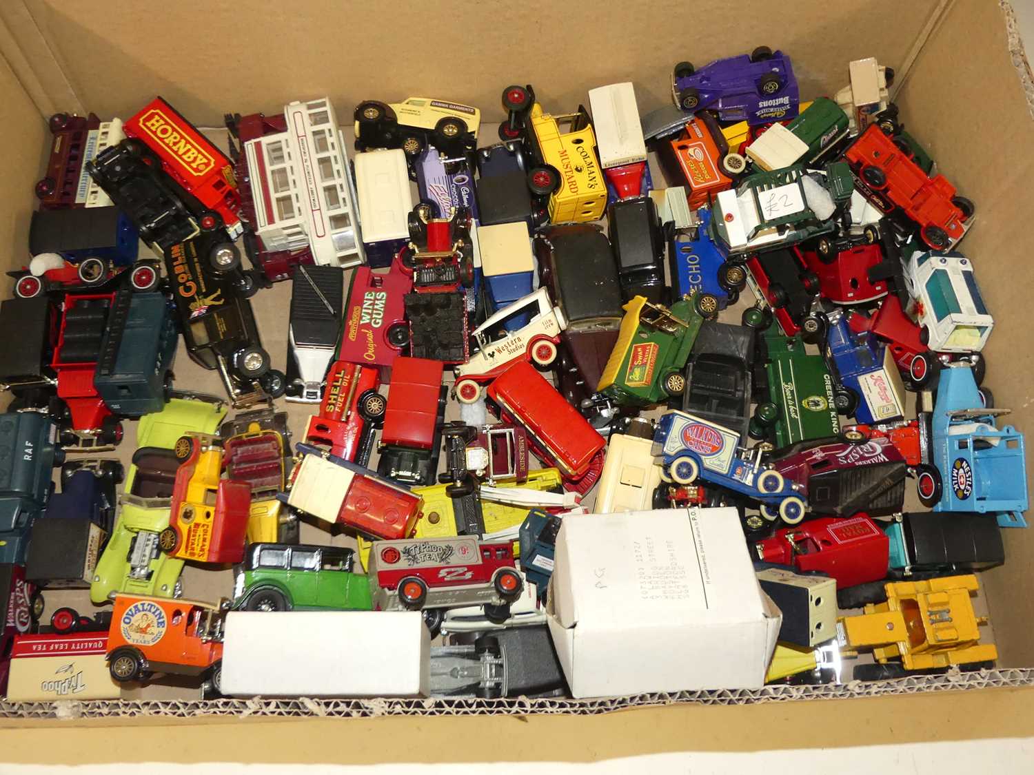 Five boxes of modern issue diecast models, unboxed, many on integral plinths (approx 150)