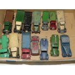 One box of early Dinky loose playworn diecast model vehicles, to include sundry trucks