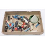 One box containing a collection of mixed military and nursing figures by Britains, Crescent, and