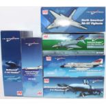 Six various boxed as issued Hobbymaster 1/72 scale Air Power Series diecast aircraft, Ref. Nos.