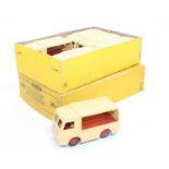 A Dinky Toys No.490/30V original trade box containing 6x "Express Dairy" electric Dairy vans, all in
