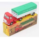A boxed Dinky Toys 914 A.E.C. Articulated Lorry ‘British Road Services’ red cab, light grey trailer,