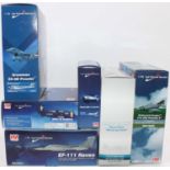 Six various boxed Hobbymaster 1/72 scale Air Power series diecast aircraft, all appear as issued