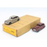 Dinky toys no.39d Buick "Viceroy" saloon Trade box with 2 original age-worn models.