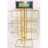 Dinky metal revolving shop counter display stand for Dinky Toys (Hong Kong) mini series hang pack