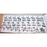 A collection of Relive Waterloo 28mm scale white metal figures to include a large quantity of