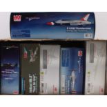 A Hobbymaster 1/72 scale Air Power Series boxed diecast group, all appear complete and as issued, to