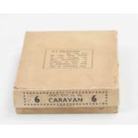 Dinky Toys No.30g original pre-war empty Trade box with dividers for 6 Caravans, box code to read