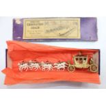 Johillco Series, Made in England, Miniature Coronation Coach, drawn by the Famous Windsor Greys,