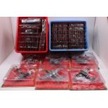 Three boxes containing 29 various Altaya 1/72 scale boxed diecast aircraft models, mixed examples to