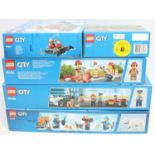 A Lego City boxed construction set group, all in original boxes, and appear complete to include Ref.