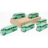 An original no.29e Dinky Trade box of 6x Single Deck buses in green all in very good condition for
