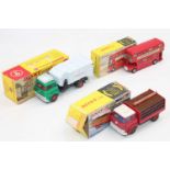 Dinky Toys group of 3 original boxed models as follows: 978 Bedford Refuse truck with 2 bins in