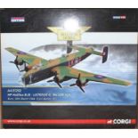 A Corgi Aviation Archive No. AA37202 trade box of 2 1/72 scale HP Halifax diecast aircraft, housed