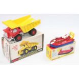 Boxed Dinky, group of 2 models as follows: 924 Aveling-Barford "Centaur" Dump Truck and a 290 S.R.