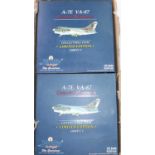 A Sky Guardians Witty Wings trade box of six 1/72 scale A-7E VA-87 Golden Warriors Aircraft housed