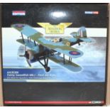 A Corgi Aviation Archive trade box of four 1/72 scale No. AA36306 Fairey Swordfish Mk1 aircraft,