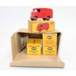 An original Dinky Toys Trade Box No.260 Royal Mail Vans, the box contains 4 original boxed