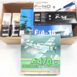 Seven various boxed Dragon Wings Warbirds Series 1/72 scale diecast aircraft, mixed examples to