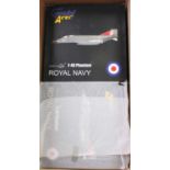 A Gemini Aces 1/72 scale boxed Royal Navy McDonnell Douglas F-4K Phantom boxed aircraft group, all