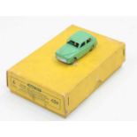 Dinky Toys 40f Hillman Minx original Trade box containing 1 model in green with age-related wear.