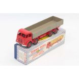 Dinky Toys No. 901 Foden 8 wheel truck in red/grey in original box, near mint (NM-BVG)