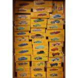 One tray containing 41 Atlas Dinky boxed (mainly French Dinky). Includes a Buick Roadmaster, some