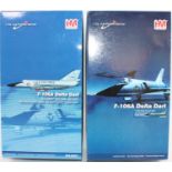 A Hobbymaster 1/72 scale boxed aircraft group, two examples to include No. HA3605 F-106A Delta Dart,