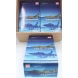 A Hobbymaster Limited incomplete trade box 3 of 4, No. HA2503 1/72 scale F-105 Thunderchief