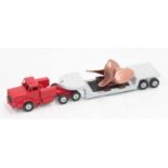 Dinky Supertoys 986 Mighty Antar Low Loader with Propeller, with attached trailer in excellent