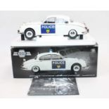 Model Icons 1/18th scale boxed Limited Edition model of a Jaguar MK2 Leicestershire and Rutland